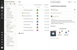 Houzz Pro: Tasks