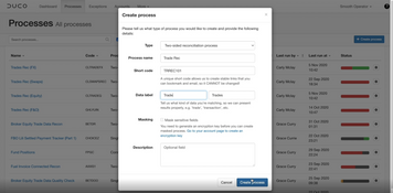 Duco: Create Process