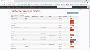 Storable Easy: Customer Access Codes