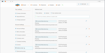 Freightview: Carrier Communication