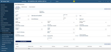 Impresa MRO: Visit Maintenance