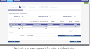 Crunchafi Lease Accounting: Lease Payments and Classification Page