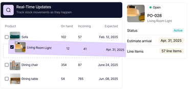 Tailor ERP: Real-Time Updates